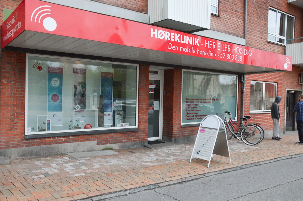 Høreklinik i Odense ved den mobile høreklinik på Skibhusvej