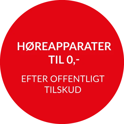 Høreapparater til 0 kr. efter offentligt tilskud